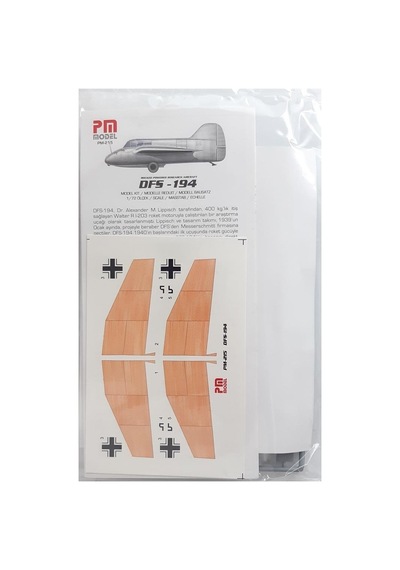 1/72 Dfs-194 Roket Motorlu Uçak Maketi, Pm Model0215