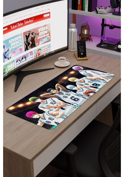 Kuroko No Basket Anime V1 - 70x30 Xl Gaming Kauçuk Kaymaz Taban Mouse Pad Fare Altlığı