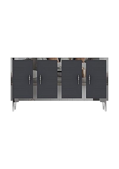 Ka1207as Tuna Konsol Ve Tv Sehpası Antrasit-silver 120cm