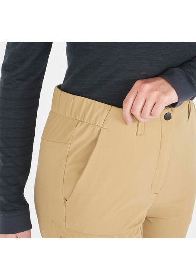 Salomon Wayfarer Tapered Pant W Camel Camel