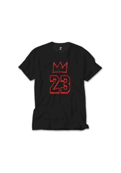 Lebron James King 23 Beyaz Tişört Beyaz