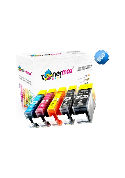 Canon Pixma Mp 550 Uyumlu Kartuş Takım / Canon Pgı 520Bk / Clı 52