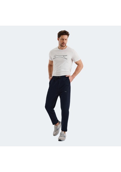 Slazenger KENNARD Erkek Fermuar Cepli Lacivert Eşofman Altı