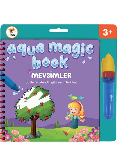 Aqua Magic Book Mevsimler Sihirli Boyama Kitabı