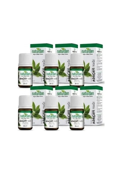 %100 Saf Adaçayı Pure Sage Oil Yağı 20 Ml 6 Lü Set Diğer