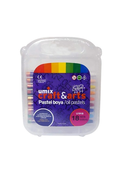 Pastel Boya, 18'li Pp Kutu Diğer