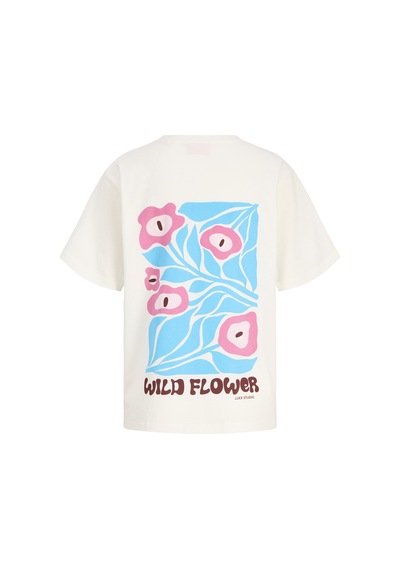 Jack & Jones Kadin Sirt Baskili Kisa Kollu Tisört - Blomma - 12296303 Blanc De Blanc Jack & Jones Kadin Sirt Baskili Kisa Kollu Tisört - Blomma - 12296303 Blanc De Blanc