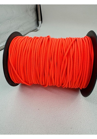 Paşateks Yuvarlak Lastik-5 Metre-turuncu
