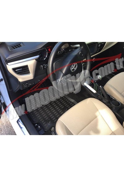 Toyota Uyumlu Corolla Araç Içi Koruma Corolla Havuzlu Paspas 2014