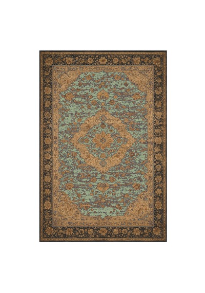 Kartela Halı Novi Halı Jüt Taban Dokuma Halı Adaçayı Yeşili - 80 X 120 Cm