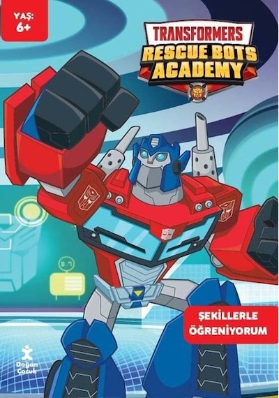Transformers Rescue Bots Academy - Şekillerle Öğreniyorum Faaliyet Kitabı- Doğan Çocuk
