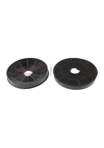 Bacasız Aspiratör Ve Davlumbaz Karbon Filtre 2&apos Li, Üç Tırnak 155 Mm