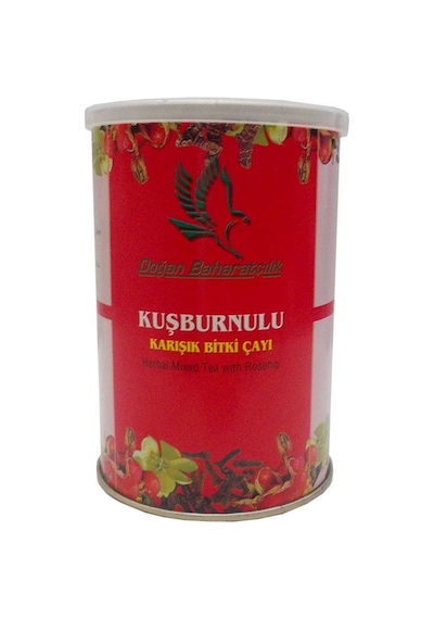 Doğan Baharatçılık Kuşburnulu Karışık Bitki Çayı Teneke 100 G