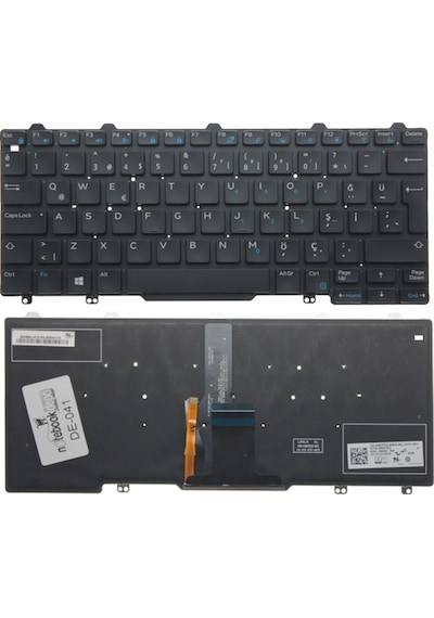 Dell Uyumlu Xps Pk1313O1B0. 044K3X Klavye Işıklı Siyah Tr Siyah - Işıklı