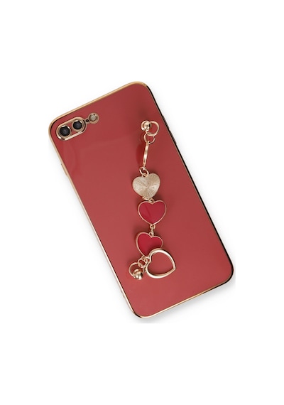 Newface - 425 - İphone 8 Plus Kılıf Esila Silikon - Edntrend - - Kırmızı