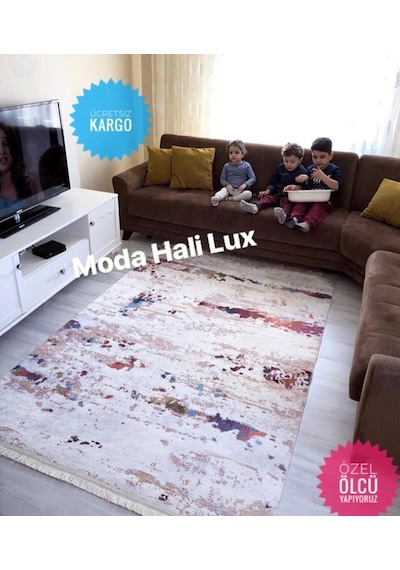 Kaymaz Taban Halı Makinede Yıkanabilir Halı Kaymaz Taban Halı Makinede Yıkanabilir Halı