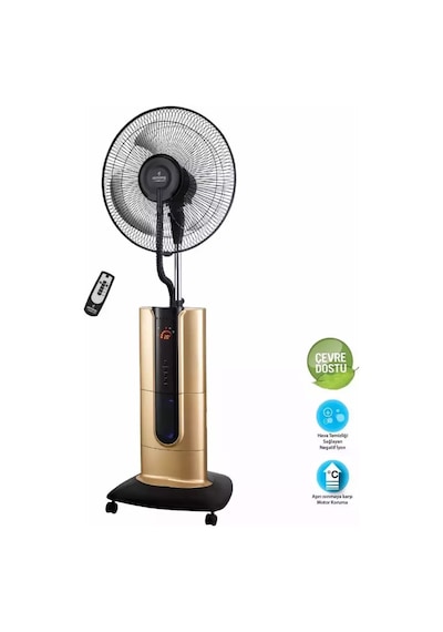 Airking Cool Soğuk Buharlı İyonizerli Vantilatör Gold