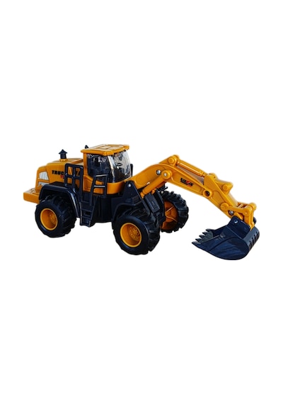 Oyuncak Ekskavatör Kepçe Oyuncak Iş Makinesi Sürtmeli 22 Cm.