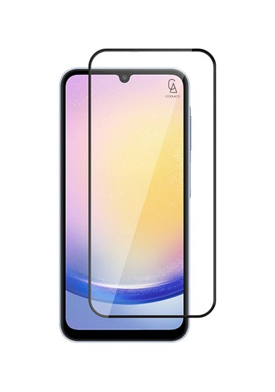 Samsung Galaxy A25 Uyumlu Köşe Dolgulu Anti Shock Telefon Kılıfı Ve 5d Kırılmaz Cam Ekran Koruyucu
