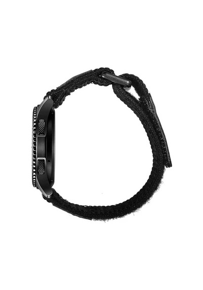 Gear S2 20mm Magic Nylon Kordon-est-siyah