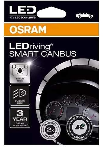 Osram Akilli Canbus Kontrol Ünitesi Halojen'den Led Geç Ledsc01-2hfb