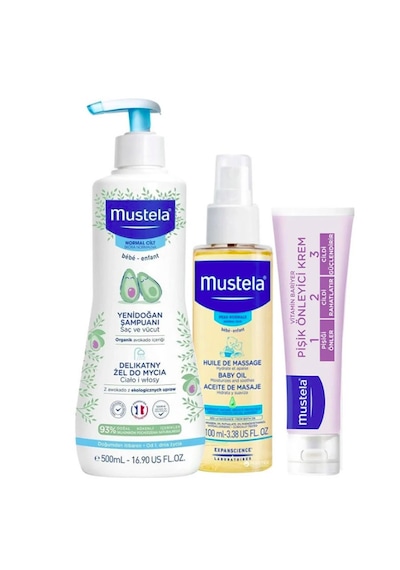 Mustela Bebek Günlük Çözüm  Seti