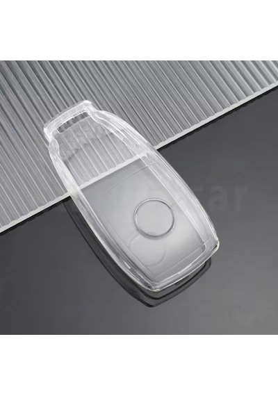 Mercedes Cle Şeffaf Anahtar Kılıfı