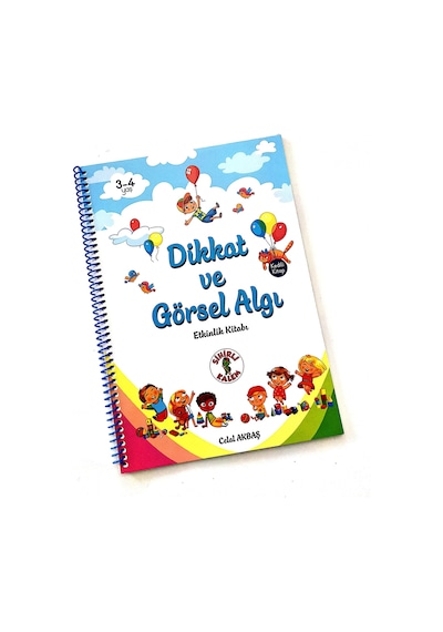 Dikkat ve Görsel Algı3-4 Yaş Etkinlik Kitabı
