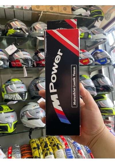 Mpower Lastik Yazısı Motosiklet Lastik Yazısı
