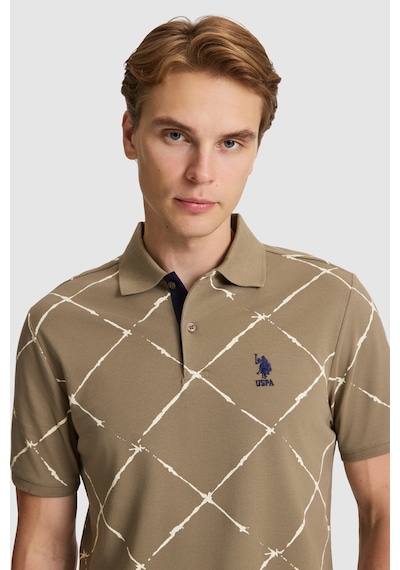 U.S. Polo Assn. U.s. Polo Assn. Erkek Haki Tişört 50326954-vr027
