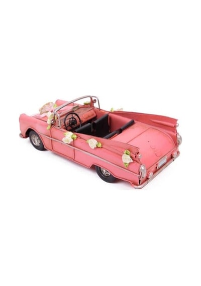 Dekoratif Metal Vintage Gelin Arabası Klasik Chevrolet Araba 24 C