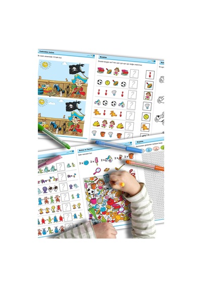 Dikkat & Konsantrasyon Etkinlik Rulosu V1 150+ Dikkat Egzersizi Büyük Boy 10 Metre - 808530499