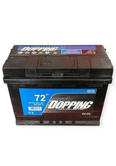 Dopping 12v 72 Ah Akü