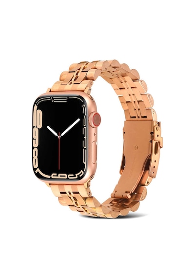Apple Uyumlu  Watch Ultra 49 MM Kordon Krd-54 Metal Kordon