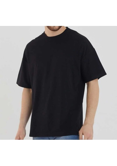 Noıssey Siyah Tasarım Baskılı Unisex Oversize Rahat Kalıp