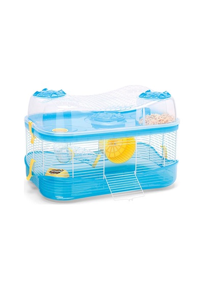Imac Fantasy Hamster Kafesi Mavi 58x38x38,5cm