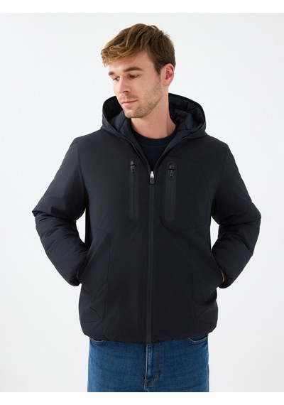 Regular Fit Erkek Mont Koyu Lacivert