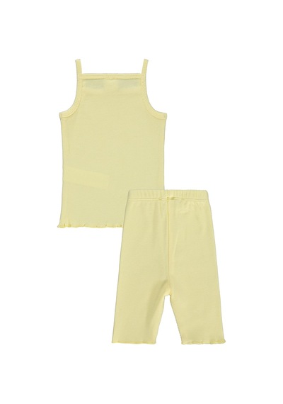 Civil Baby Meyveler Empirme Askılı 6-18 Ay Takım - Sarı