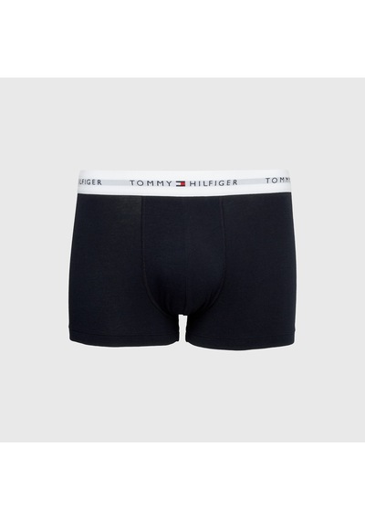 Tommy Hilfiger 3'lü Trunk Erkek Siyah Boxer Düz Um0um02761 Siyah