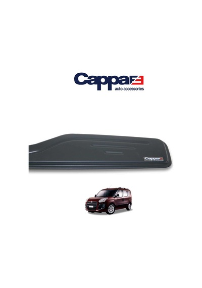 Cappafe Fiat Doblo Bagaj Kapak Dod abs Mat Siyah 2010-2015