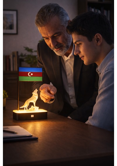 Azerbaycan Bayrak Led Masaüstü Dekor Kişiye Özel İsimli Minimal Tasarım Modern Ev Ofis Aksesuarı Hediyelik 3d Baskı Gece Lambası Ebat-Renk-20Cm-Siyah Azerbaycan Bayrak Led Masaüstü Dekor Kişiye Özel İsimli Minimal Tasarım Modern Ev Ofis Aksesuarı Hediyelik 3d Baskı Gece Lambası Ebat-Renk-20Cm-Siyah