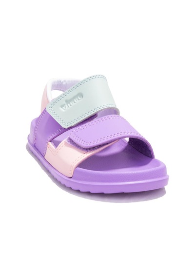 Vicco Krixi 321f23y252 Lila Ortopedik Günlük Kız Çocuk Spor Sandalet 001