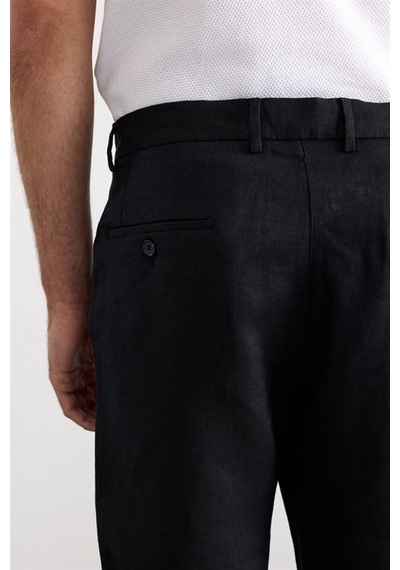 Süvari Siyah Smart Fit Düz Lastikli Jogger Pantolon Spn2020500013-s09