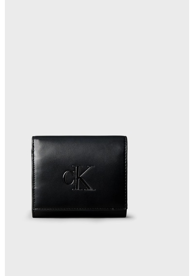 Calvin Klein Logolu Cüzdan Lv04f1156gub1 Bayan Cüzdan Lv04f1156g Ub1 Siyah SİYAH