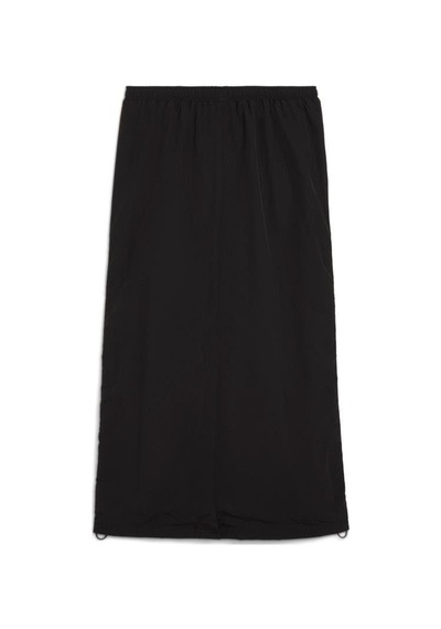 Puma Wardrobe Ess Woven Maxi Skirt Kadın Etek Siyah