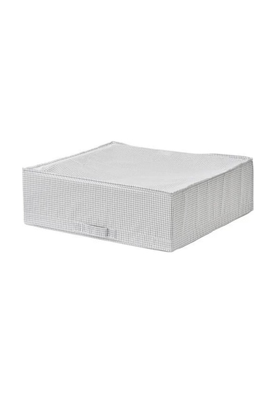 Sumuhome Stuk Hurç Saklama Depolama Düzenleme Beyaz Gri 55x51x18 Cm Beyaz - Gri