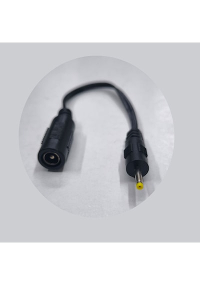 5.5mm 2.5mm To 2.5mm 0.7mm Çevirici Şarj Kablosu 15cm