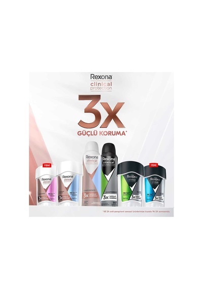Clinical Protection Kadın Stick Deodorant Shower Clean 45 Ml X2