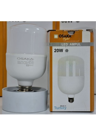 20 Watt Led Ampul Beyaz 6500 K E27