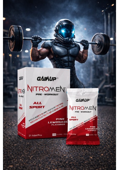 Gainup Creatp Creatin 350gr Aromasız + Nitromen 21 Şase + Shaker Avantaj Paketi Aromalı